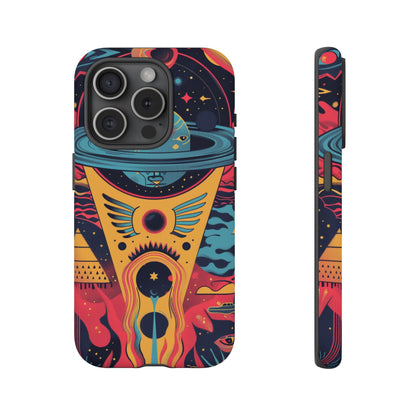 Cosmic Journey Space and Time Phone Case