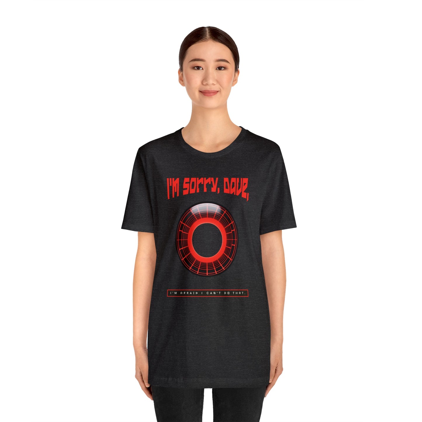 2001: A Space Odyssey Quote Tee - Classic Sci Fi Unisex Cotton Shirt with Iconic AI Line t-Shirt