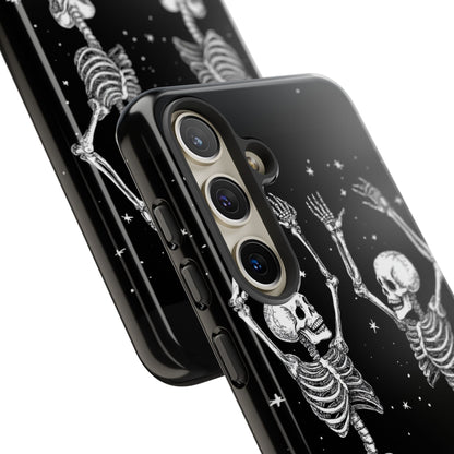 Halloween Dancing Skeletons iPhone Case