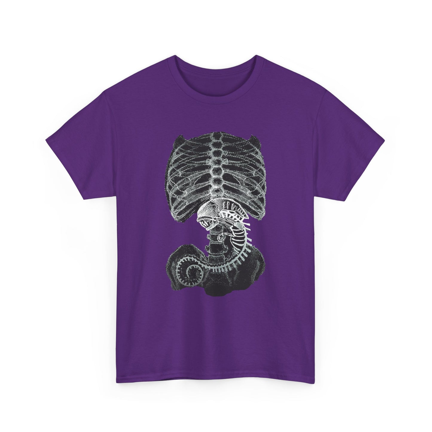 Alien Creature X Ray Sci Fi T Shirt Retro Space Tee