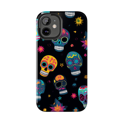 Sugar Skull iPhone Case | Day of the Dead Elegance for Apple iPhone Models