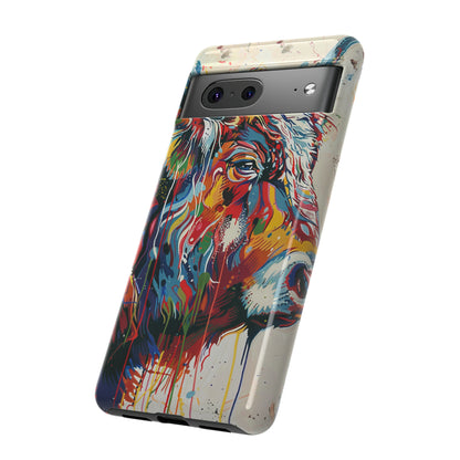 Whole Lotta Bull Abstract Phone Case