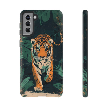 Retro Jungle Tiger Phone Case