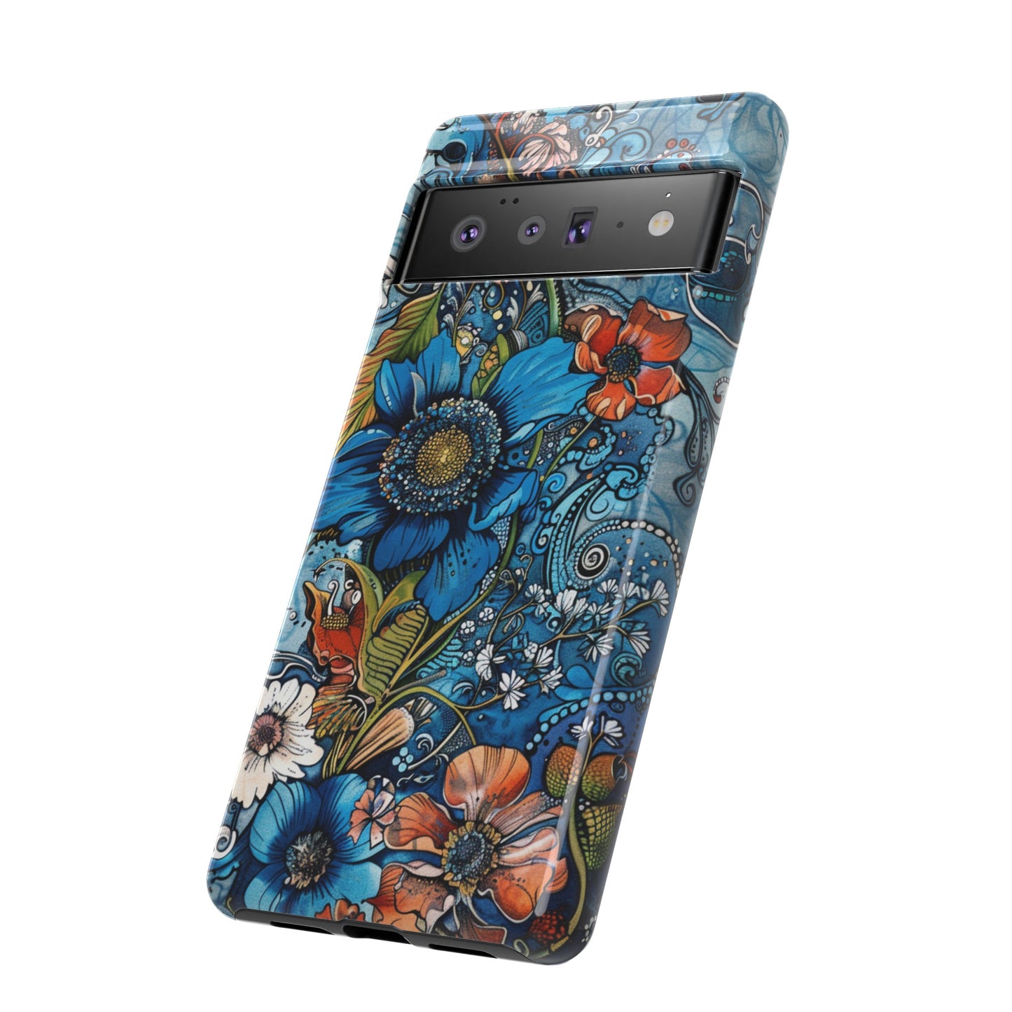 Floral Paisley Explosion Phone Case