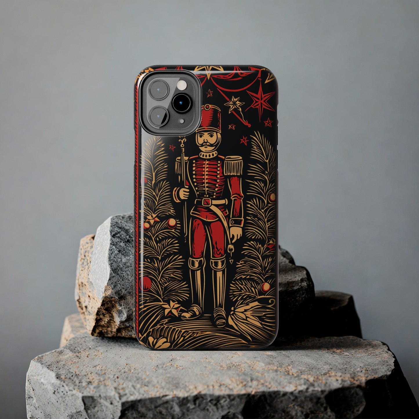 Guardian of Yuletides Past: Vintage Christmas Toy Soldier | Tough iPhone Case