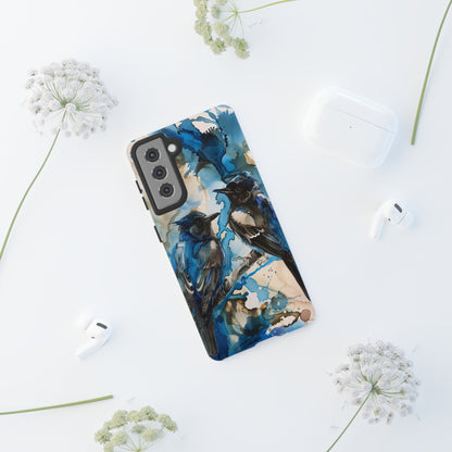 Blue Bird Watercolor Phone Case