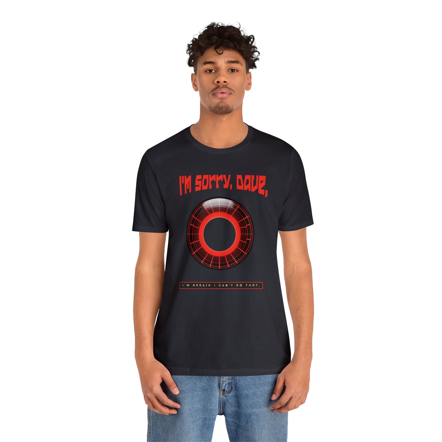 2001: A Space Odyssey Quote Tee - Classic Sci Fi Unisex Cotton Shirt with Iconic AI Line t-Shirt