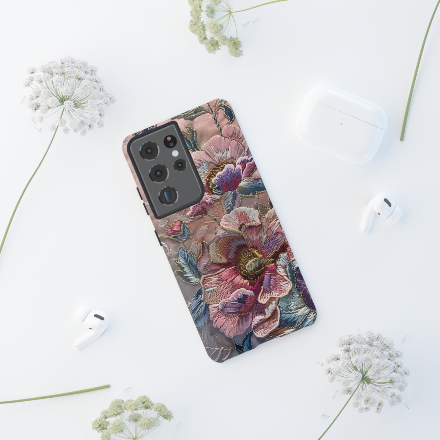 Coquette Embroidery Aesthetic Floral iPhone 14 Case