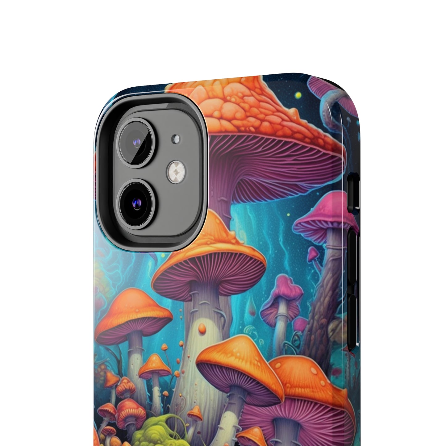 Trippy Magic Mushroom Tough iPhone Case | Embrace the Psychedelic Enchantment