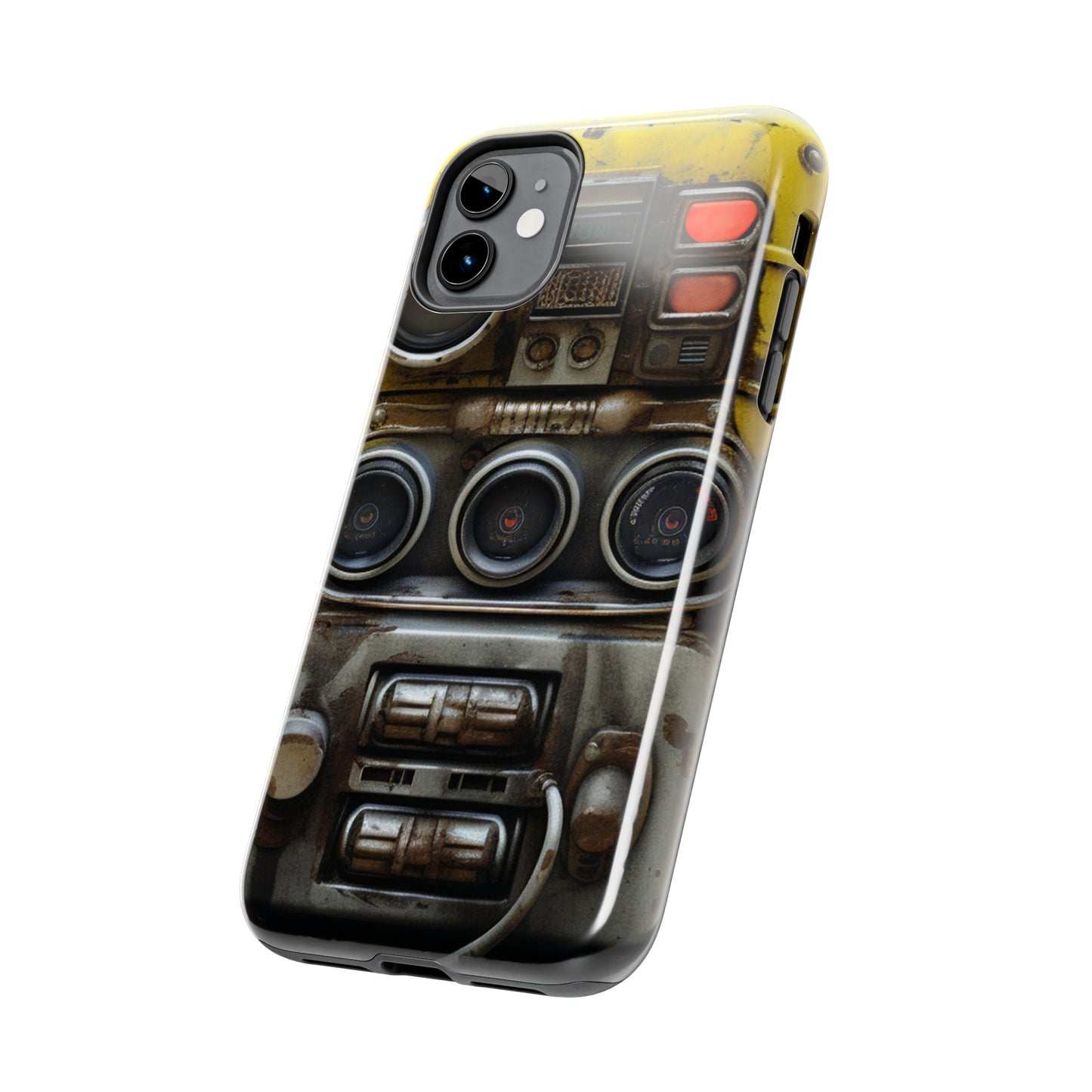 Cyberpunk Fallout Communicator iPhone Case