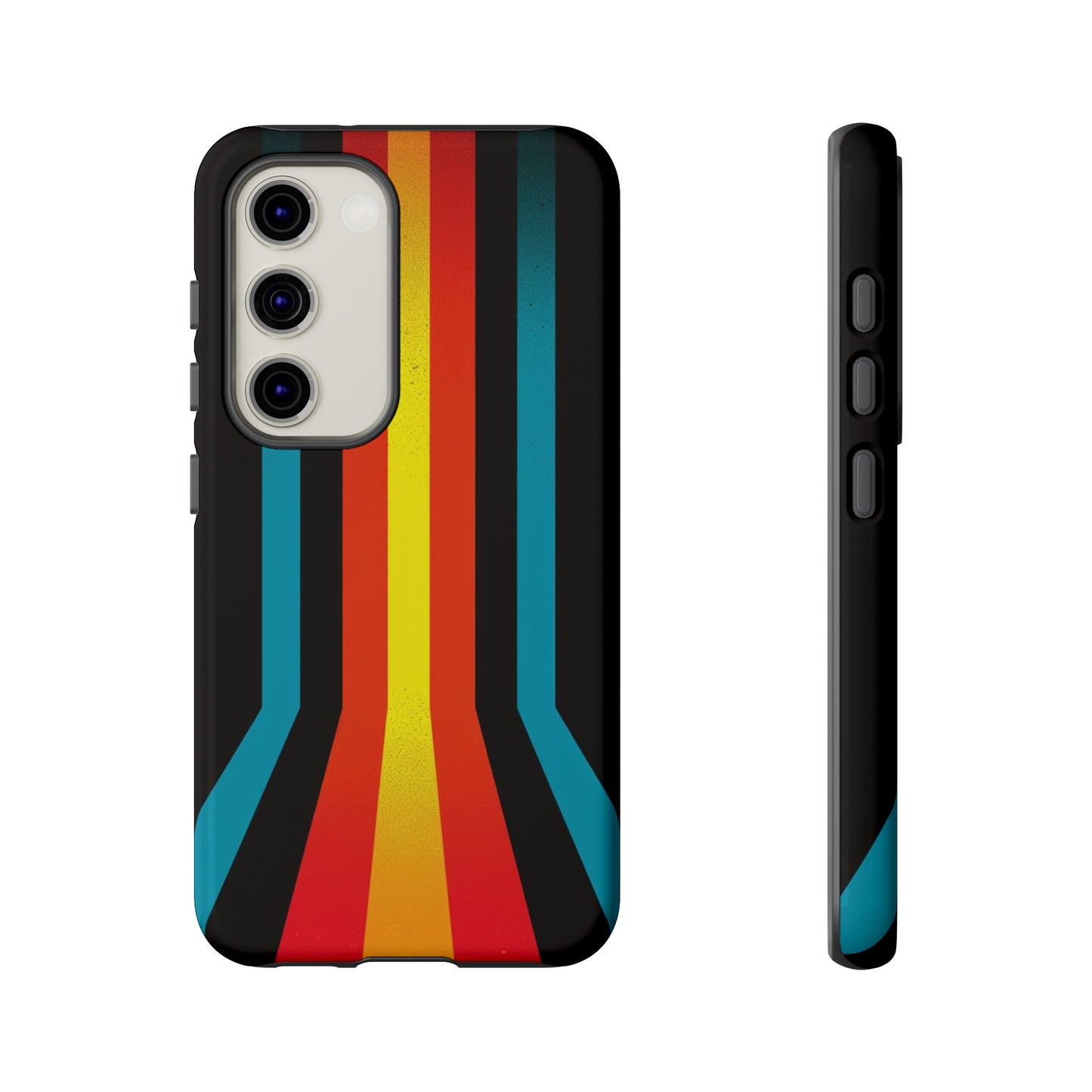 Retro Lines 1980s Flashback Phone Case