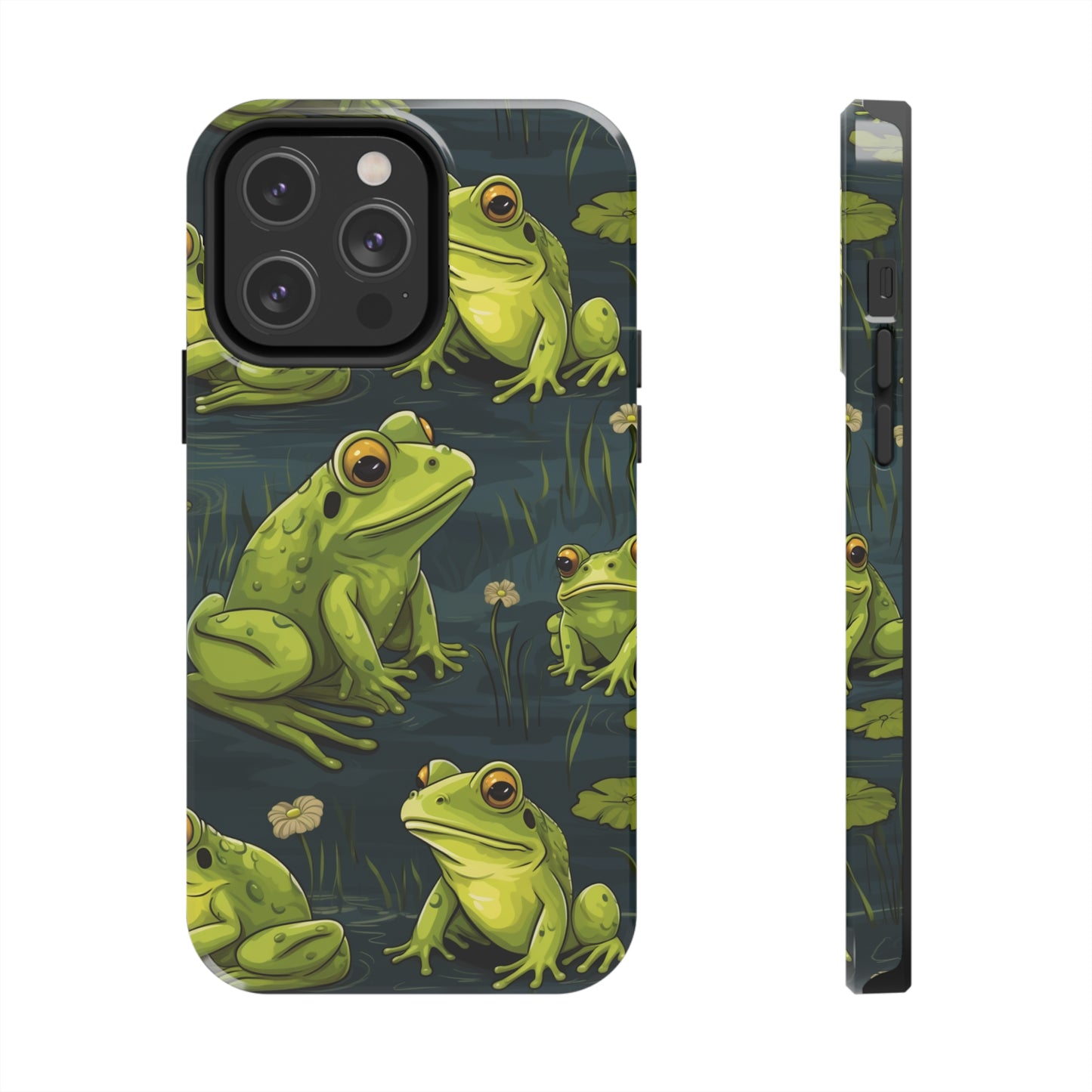 Frogs Tough iPhone Case | Embrace The Reptile Green Style and Reliable Protection