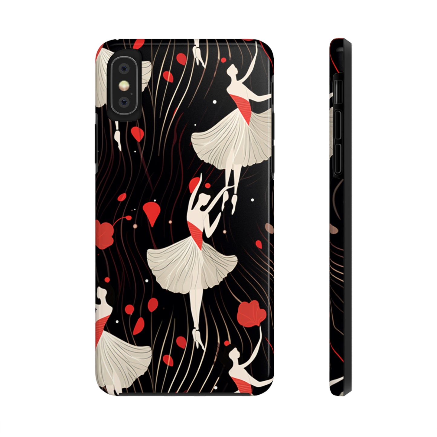 Vintage Style Dancing Ballerina iPhone Case | Embrace Elegance and Grace in Retro Charm