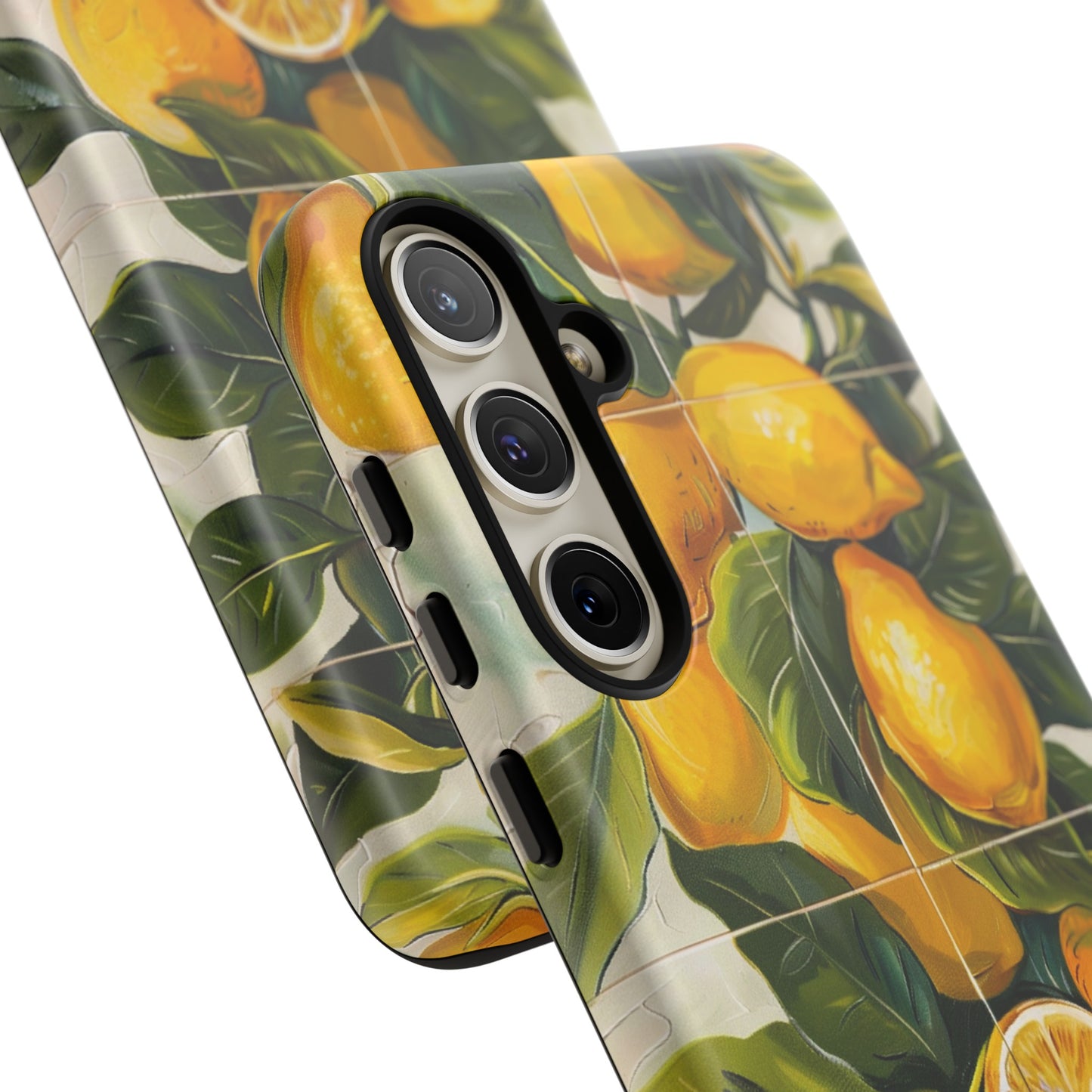 Mediterranean Lemon Italian Tile iPhone 14 Case