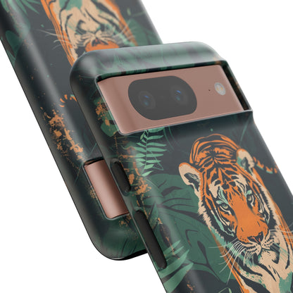 Retro Jungle Tiger Phone Case