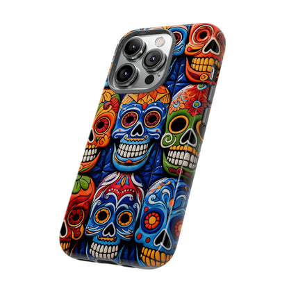 Day of the Dead Mexican Talavera Tile