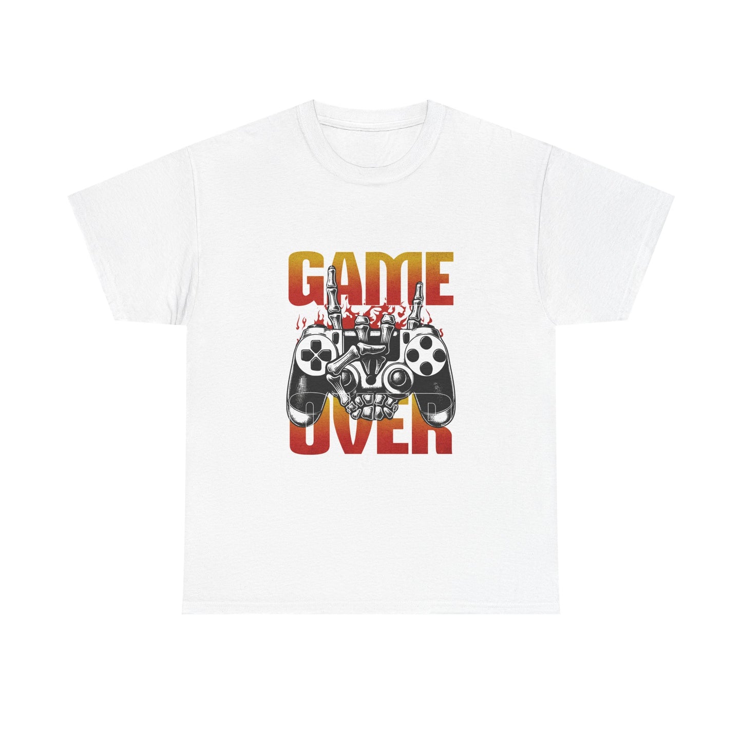 dark humor game over graphic shirt