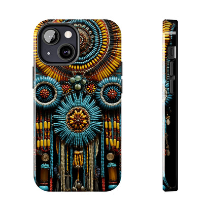 Native American Beadwork iPhone Case | Crafted Elegance with Cultural Heritage