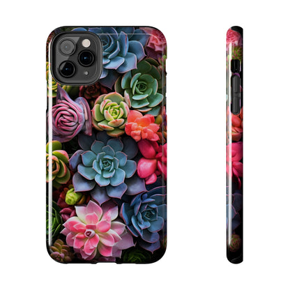 Succulent Desert Cactus Floral iPhone Case | Embrace the Beauty of Arid Elegance