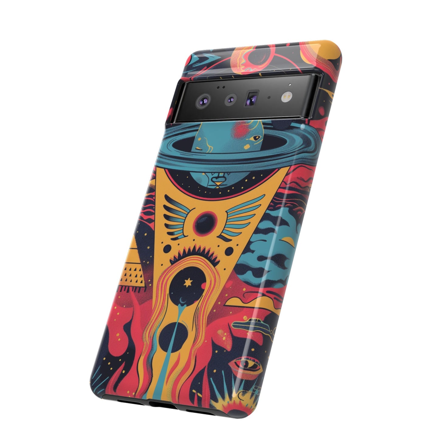 Cosmic Journey Space and Time Phone Case