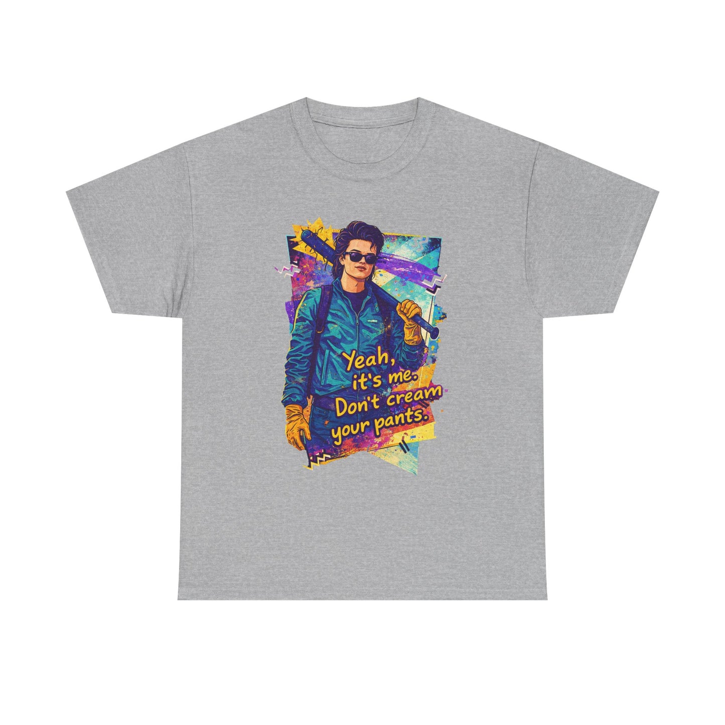 Retro 80s Nerd Humor T Shirt Vintage TV Style It's Me Dont Cream Your Pants