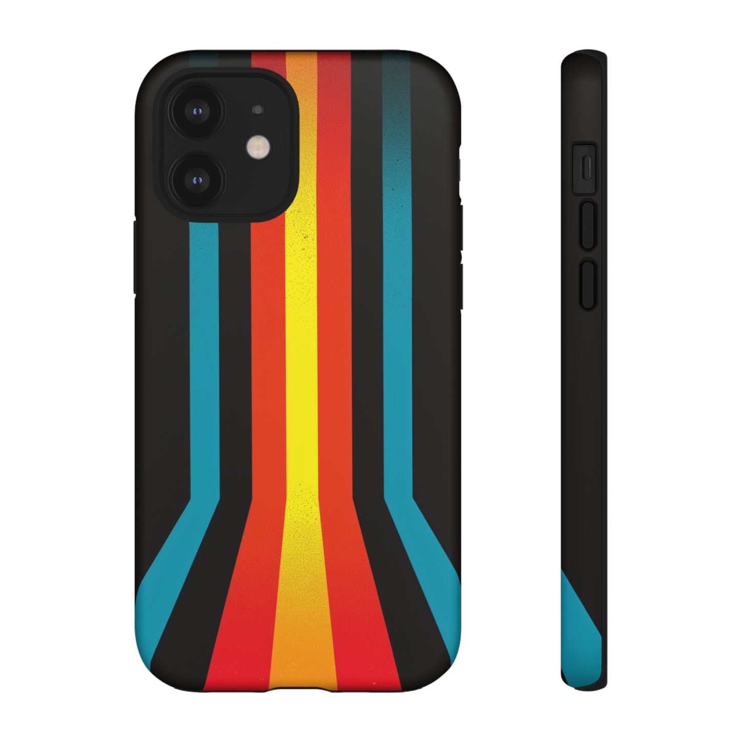 Retro Lines 1980s Flashback Phone Case