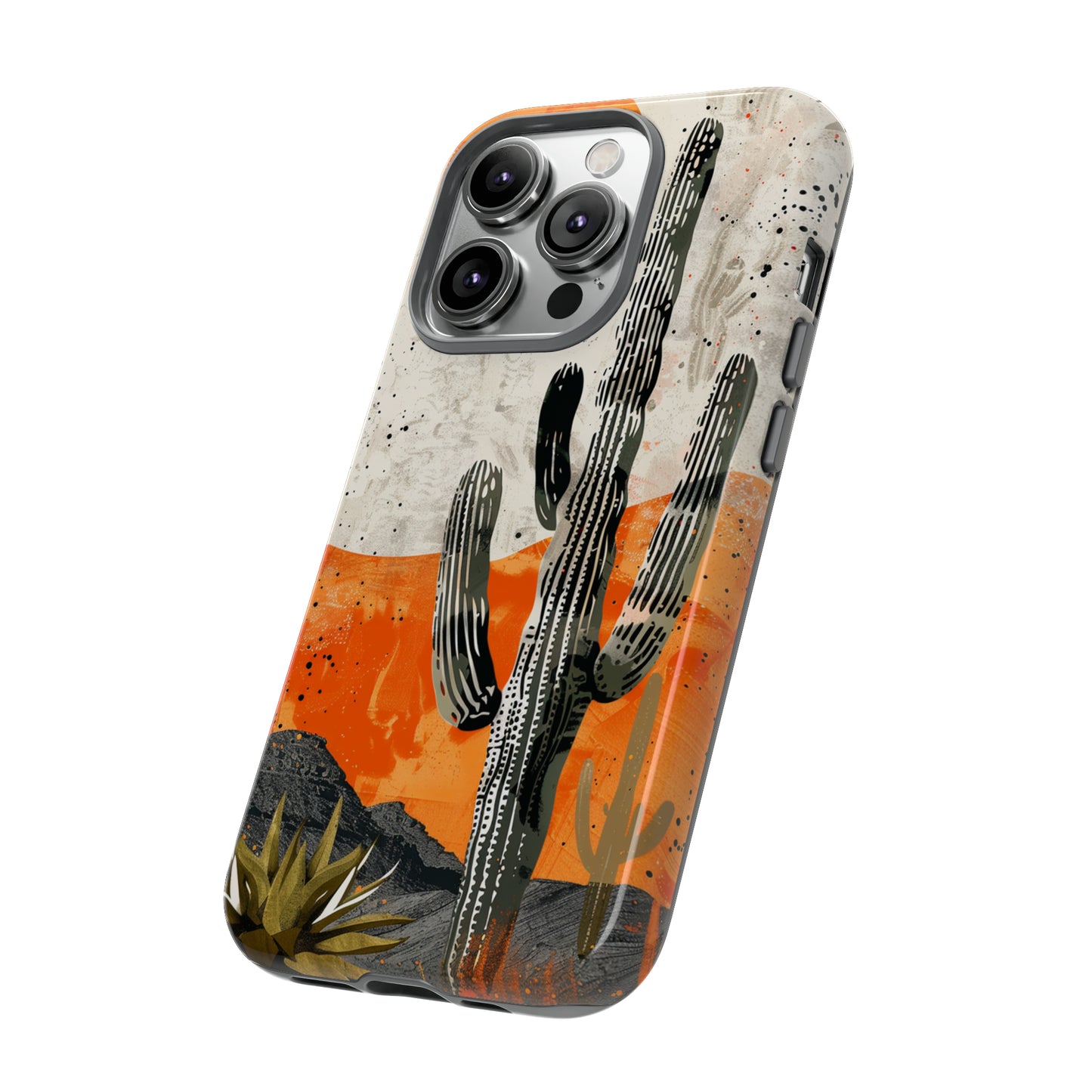 Desert Cactus Western iPhone Case