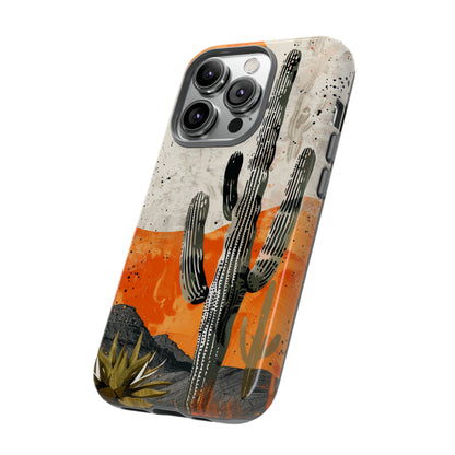 Desert Cactus Western iPhone Case