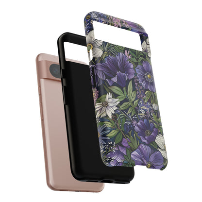 Floral Sage Purple Wildflower Phone Case