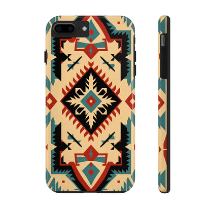 Native American Santa Fe Style Abstract iPhone Case