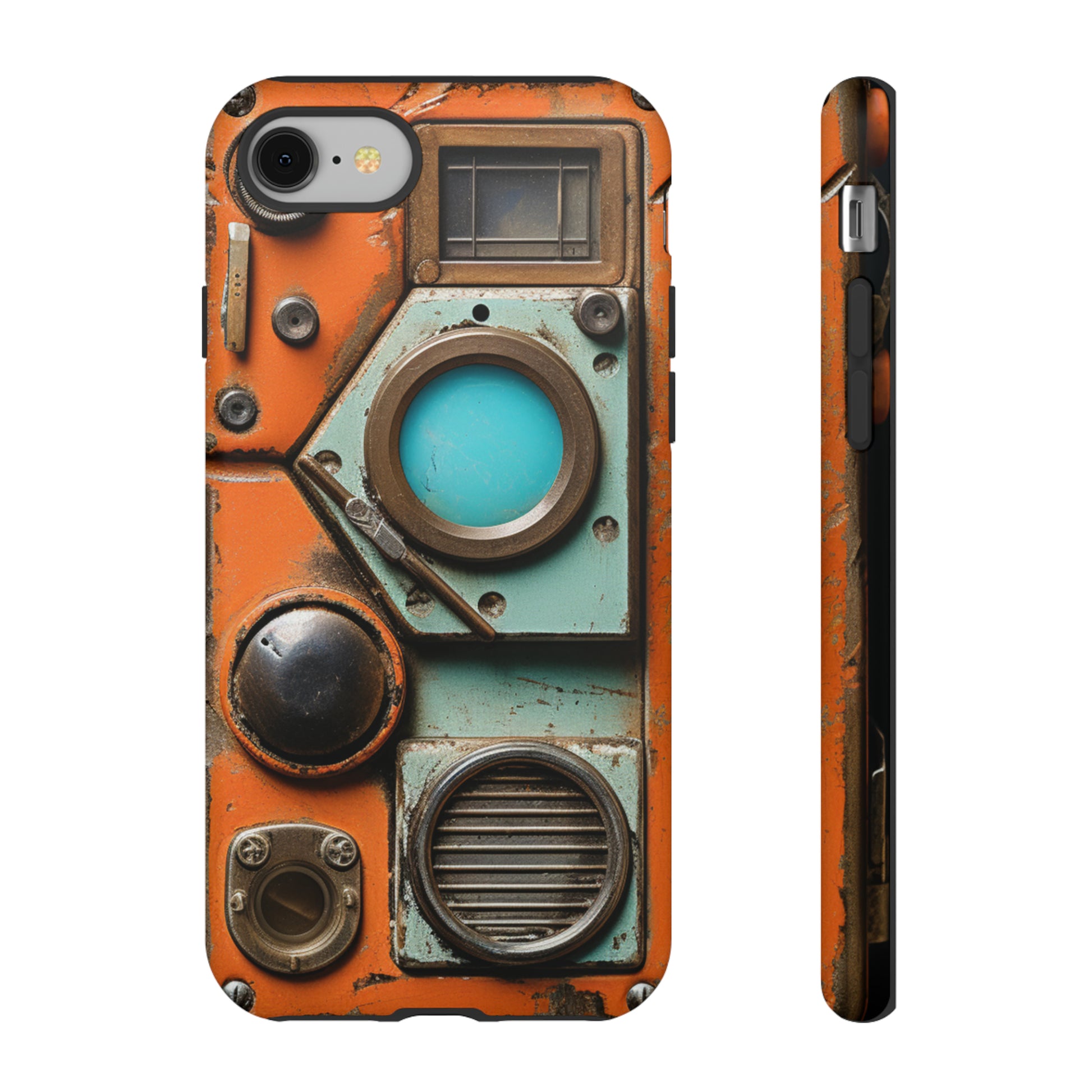 Retro techno style case for iPhone 14 Pro Max