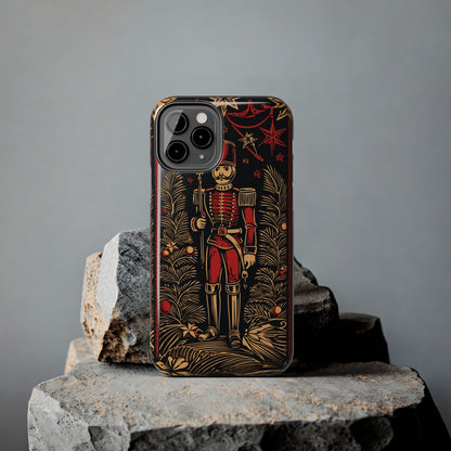 Guardian of Yuletides Past: Vintage Christmas Toy Soldier | Tough iPhone Case