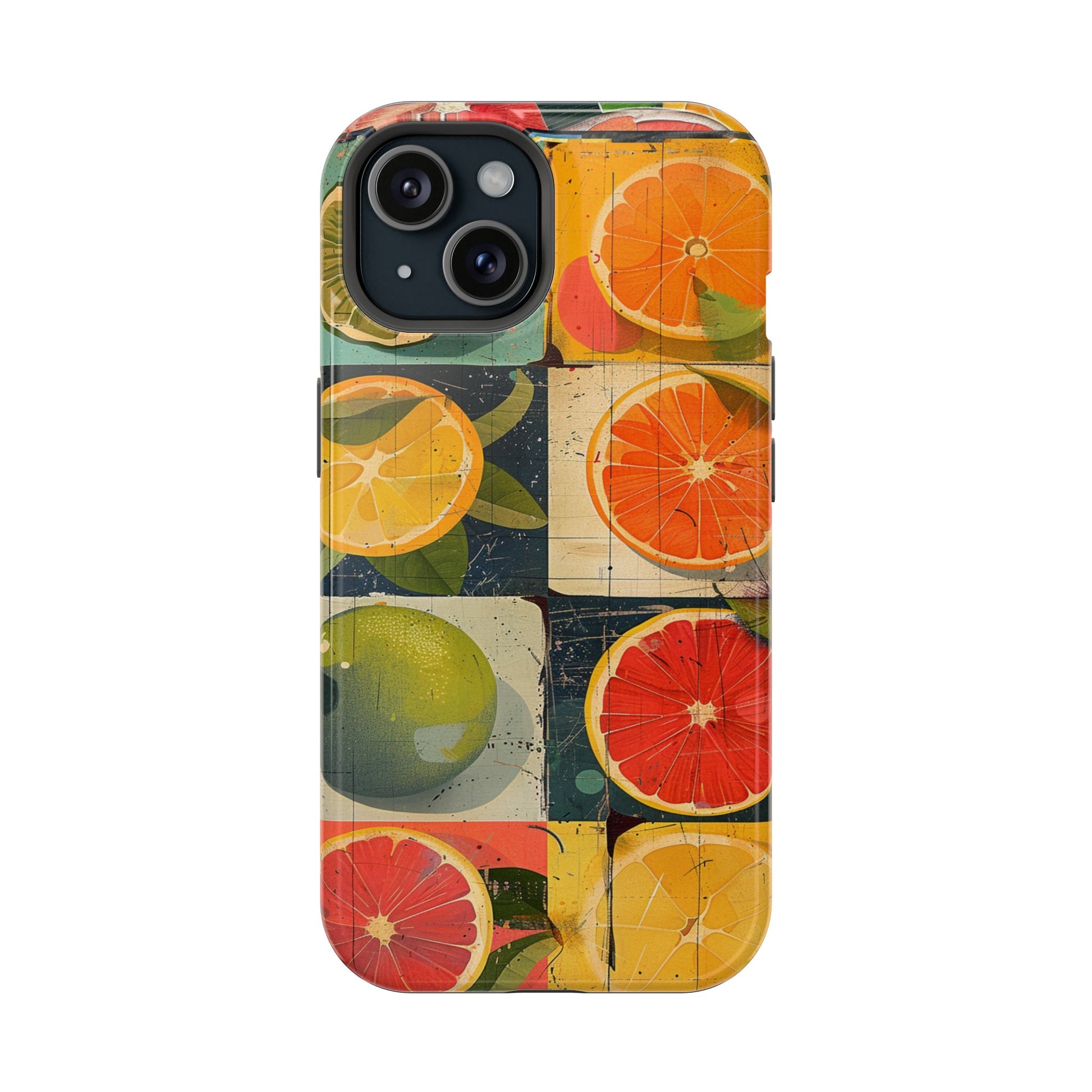 Orange iPhone 15 case