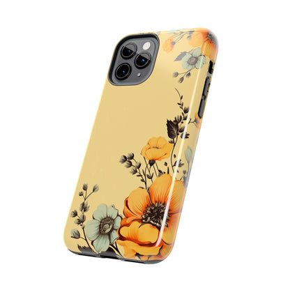 Classic Vintage Floral Case for iPhones – Timeless Elegance & Protection