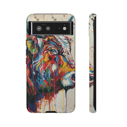 Whole Lotta Bull Abstract Phone Case