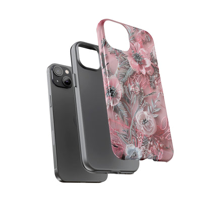 Coquette Aesthetic Floral Art Phone Case