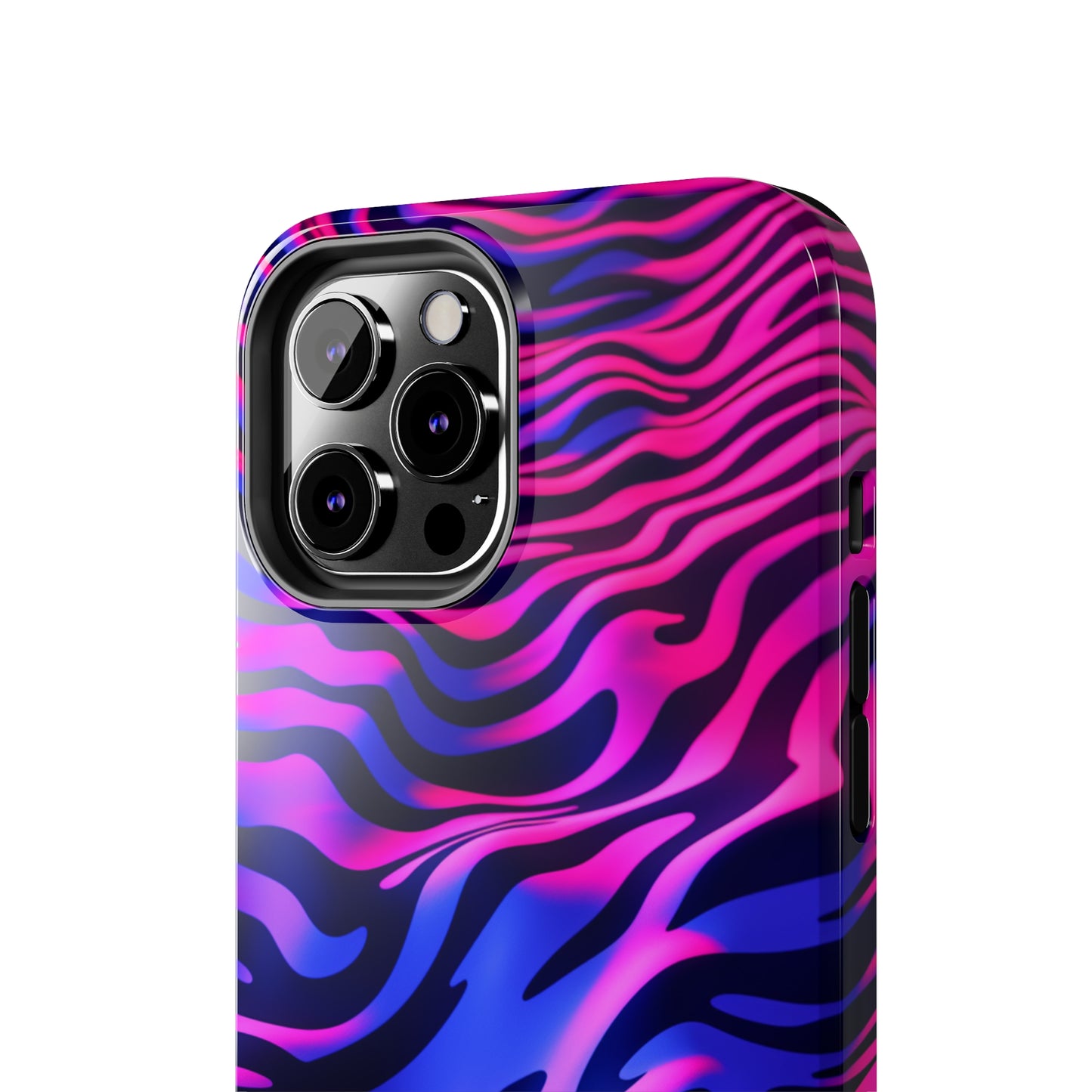 Wild Illusion: Trippy Tiger Stripes Mystique | Dynamic iPhone Case