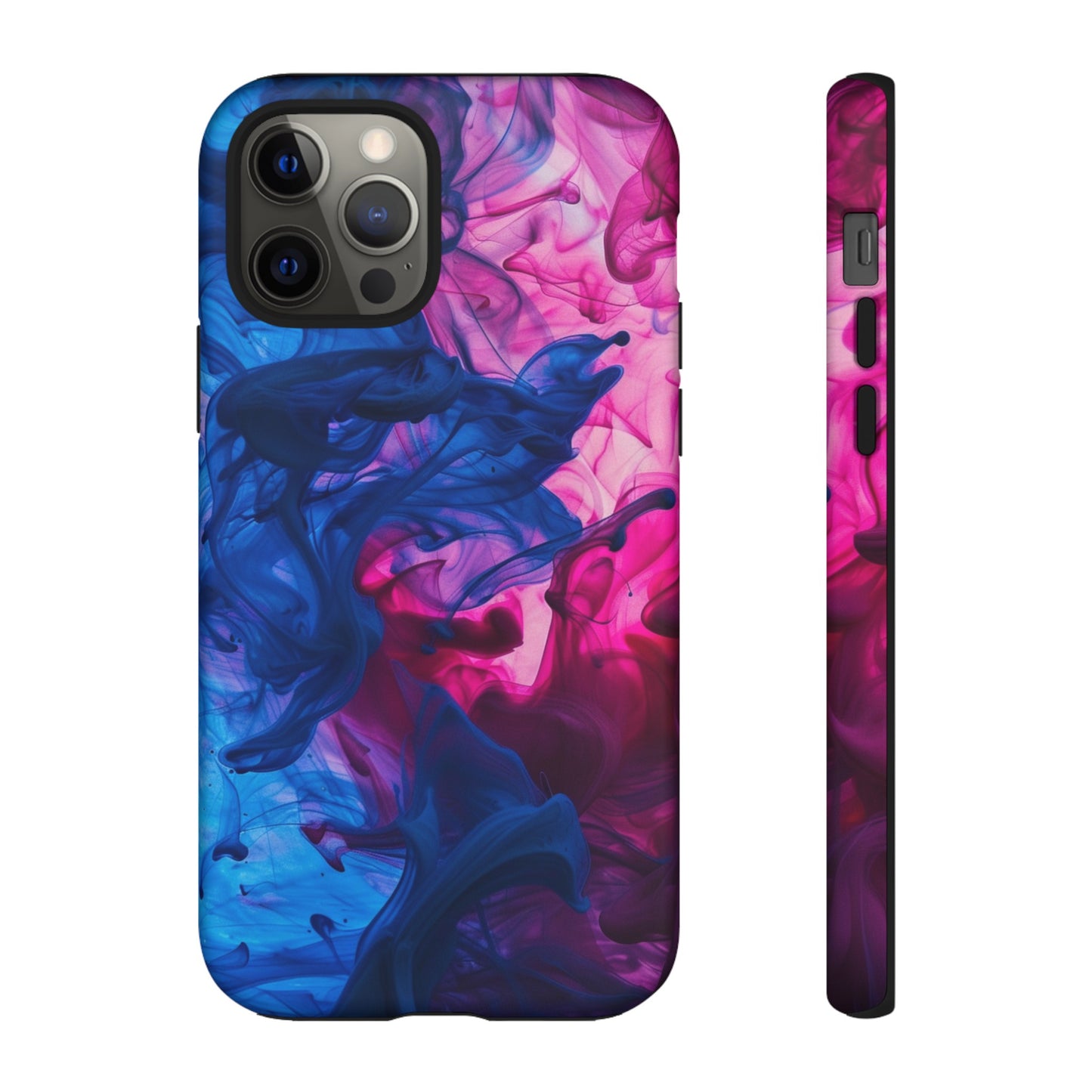 Magenta and Blue Color Explosion Phone Case