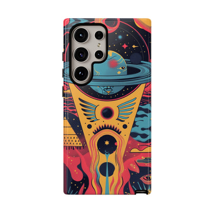 Cosmic Journey Space and Time Phone Case