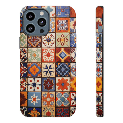 Mexican Tile Phone Case Fits all iPhone 15, Samsung and Pixel