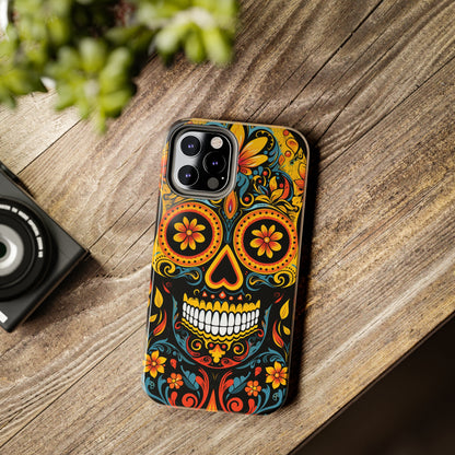 Sugar Skull iPhone Case | Dia de los Muertos Design for Apple iPhone