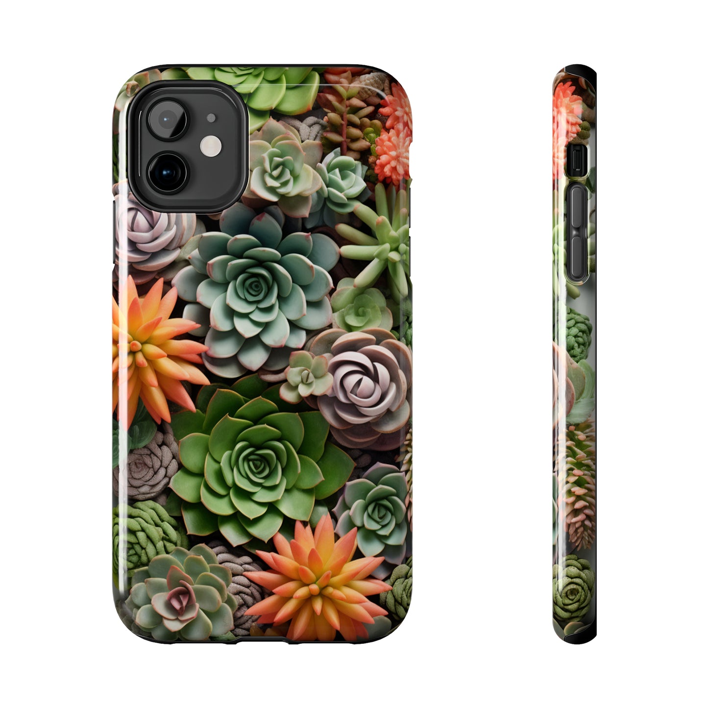 Succulent Desert Cactus Floral iPhone Case | Embrace the Beauty of Arid Elegance