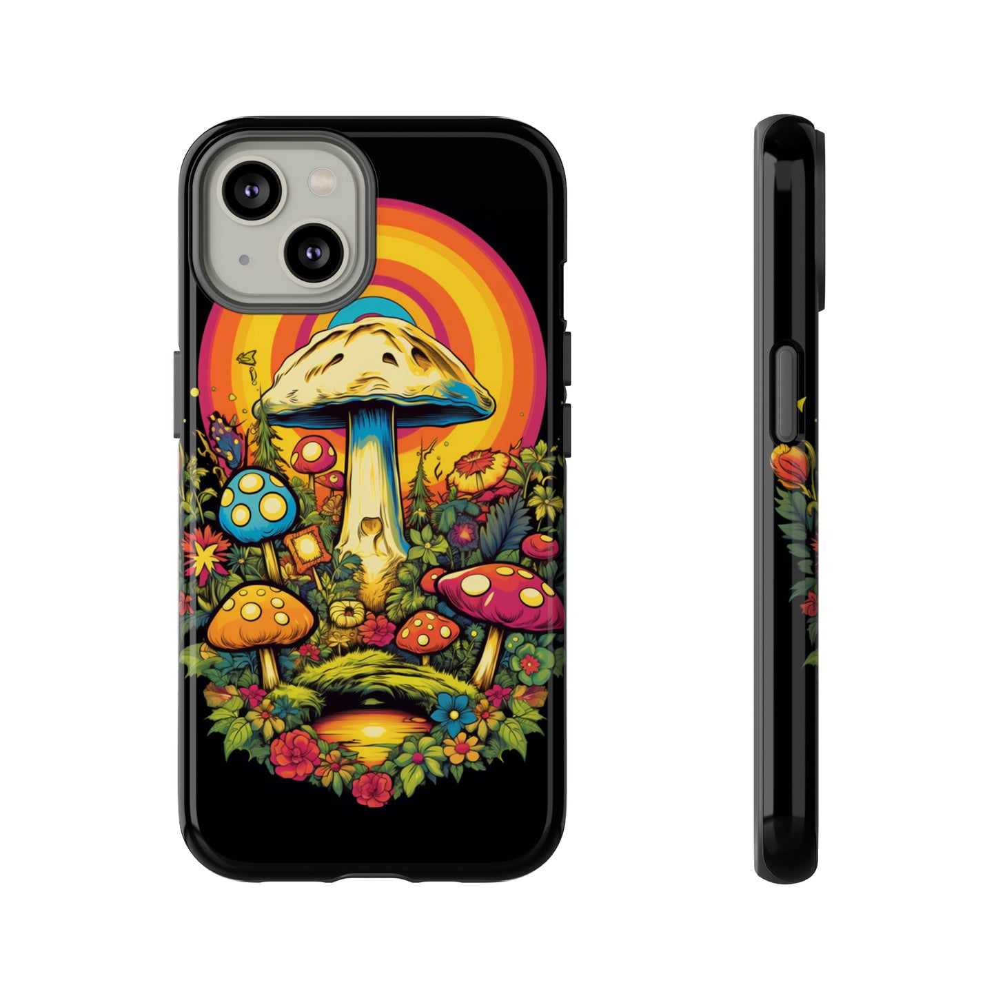 Psychedelic Art Mushroom Phone Case