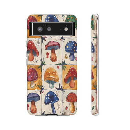 Trippy Magic Mushroom Toadstools Phone Case