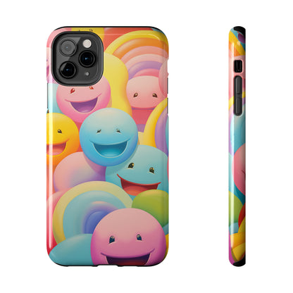 Smiley Faces case for iPhone 14 13 12 11 Pro Max case iPhone XR XS Max Case iPhone X Case iPhone 7 Plus iPhone 8 Plus case iPhone 6 case