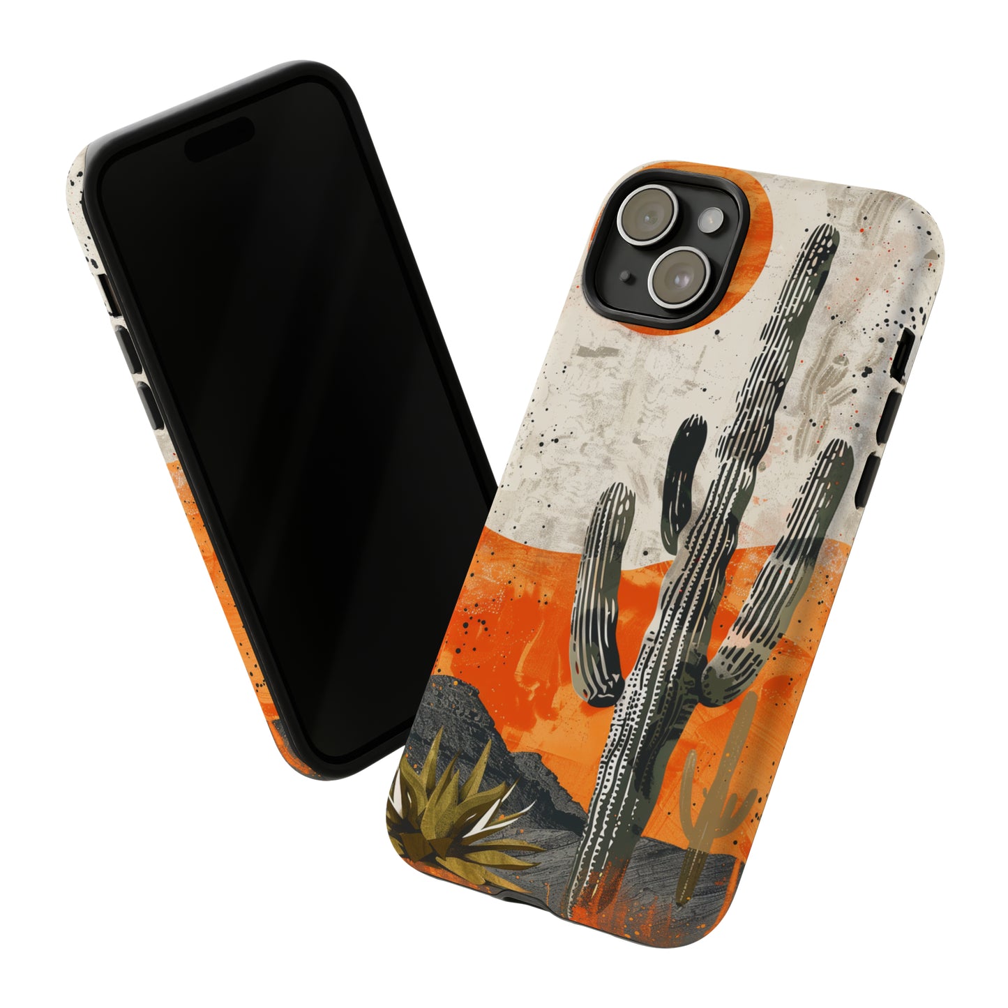 Desert Cactus Western iPhone Case