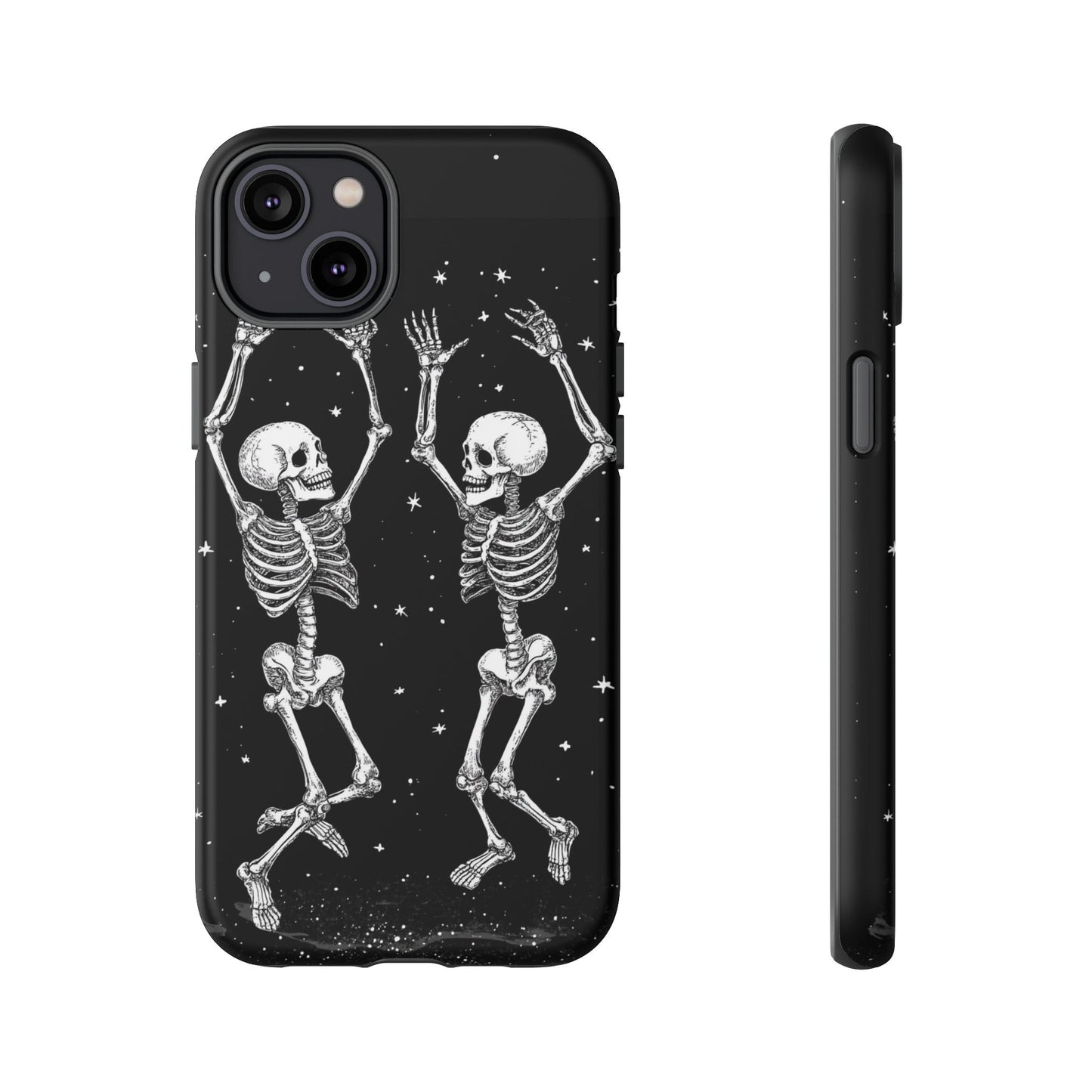 Halloween Dancing Skeletons iPhone Case