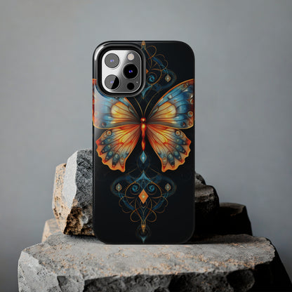 Whimsical Butterfly Wonders: The Enchanted Esoteric Boho iPhone Tough Case