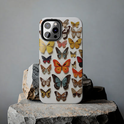 Elegant Embroidery: Delicate Butterfly iPhone Case – Crafted with Precision