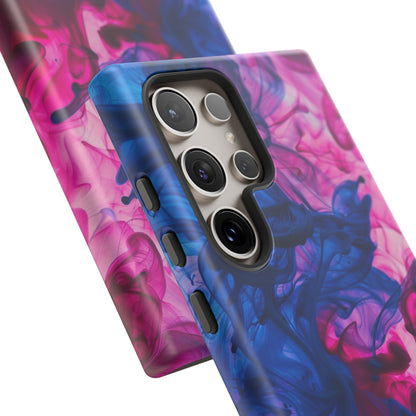 Magenta and Blue Color Explosion Phone Case